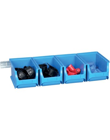 Bild Sichtboxen-Set blau 600x240x125 mm allit-1