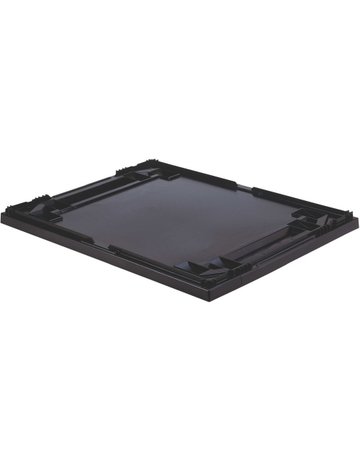 Bild Auflagedeckel schwarz für Kastenmaß B600 xT400mm LA-KA-PE-0