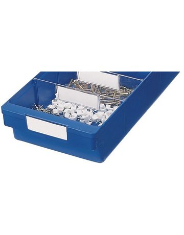 Bild Etikett weiß für Kleinteilebox B152 mm V E 10 St. LA-KA-PE-0