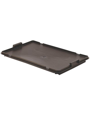 Bild Auflagedeckel schwarz zu Drehstapelbehäl ter 60/40 Liter LA-KA-PE-0