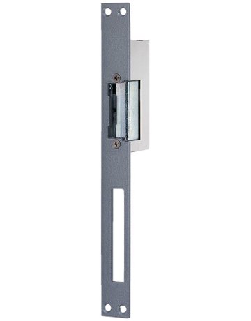 Bild E-Öffner 6-12 Volt mit Flachblech 250X24m m - Neutral-1