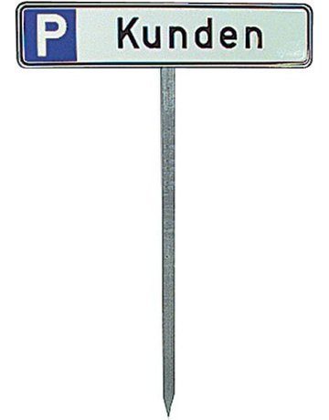 Bild Einschlagpfosten H750 mm für Parkplatzsc hild SafetyMarking-0