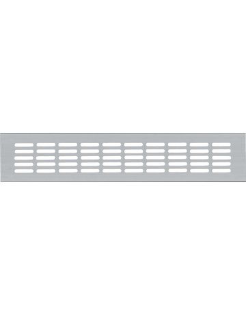 Bild Stegblech 130x400 mm, F1 Schlitzlochung 30x5 mm - Neutral-0