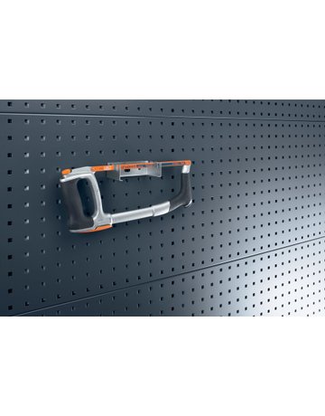 Bild Sägenhalter B125xT70xH38 mm 3 Aufnahmen für Lochplatten bott-0