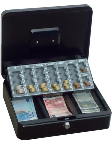 Bild Geldkassette,schwarz Euroein.,300x240x90 - Neutral-0
