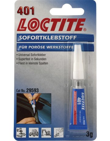 Bild LOCTITE 401 BC3G DE Sofortklebstoff Henk el-0