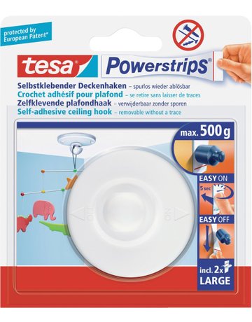 Bild Powerstrips Deckenhaken tesa-0