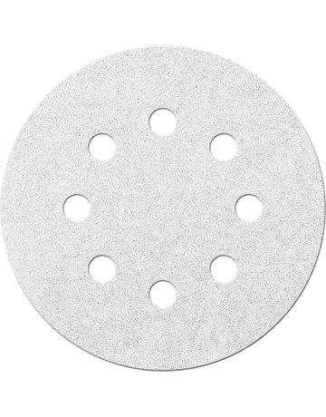 Bild Klettschleifsch.weiss6St. 125 mm K 80,8 Loch FORTIS-0