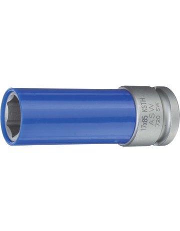 Bild Kraft- Steckschlüsseleinsatz mit Kunstst off-Hülse 1/2"" 17x85mm ASW-0