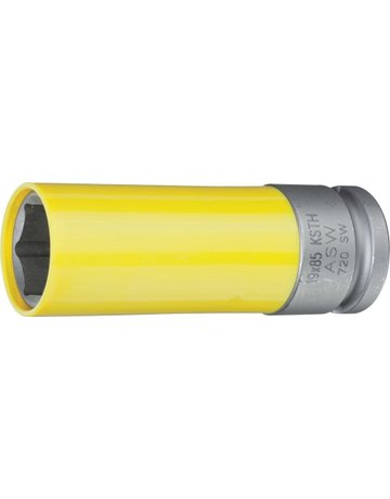 Bild Kraft- Steckschlüsseleinsatz mit Kunstst off-Hülse 1/2"" 19x85mm ASW-0