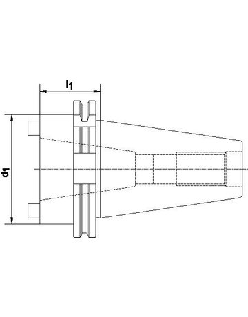 Bild Reduzierhülse DIN69871A SK50/SK40 HAIMER-1