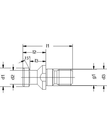 Bild Anzugsbolzen DIN69872 B SK50-M24 abgedic htet HAIMER-1