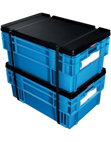 Bild Stülpdeckel schwarz DTK 600, schwarz LA- KA-PE - LA-KA-PE-0