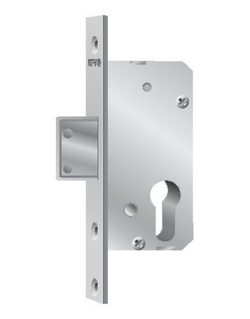 Bild PT-Einsteckriegelschloss, 60-PZ,D30,24kt ,DL/DR Edel - KFV-0