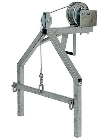 Bild Handwinde mit Gestell 20mtr. Seillänge m üba - müba-1