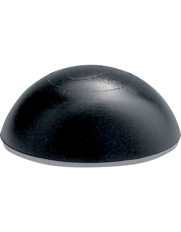 Bild Türpuffer Halbkugel schwarz Ø32mm H:13mm - homexpert-0