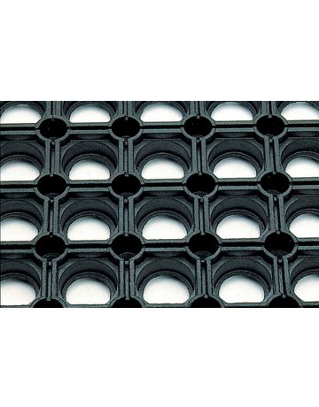 Bild Wabenmatte leichte Ausführung SBR/NR, schwarz, offene Decke, 22mm, 150x100cm - Neutral-0