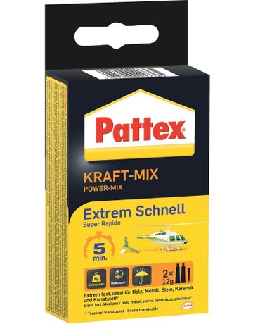 Bild Pattex Kraft Mix Extrem Schnell 2x12g (F )-0