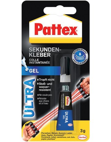 Bild Pattex Sekunden Alleskle- ber Ultra Gel 3g-0