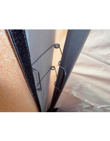 Bild Starter-Klemm-Set zur Staubschutztür / - wand - Neutral-1