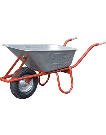 Bild Tiefmuldenkarre Eurocar 100 l, mit Kugella g., mont. - Neutral-0