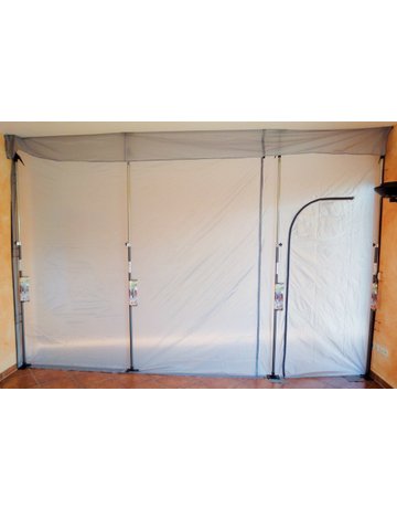 Bild Staubschutzwand, 310 x 310 cm - Neutral-0