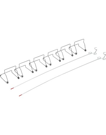 Bild Starter-Klemm-Set zur Staubschutztür / - wand - Neutral-0