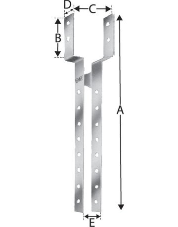 Bild SST Pfettenanker TOL40-B SIMPSON Strong- Tie - SIMPSON Strong-Tie-0