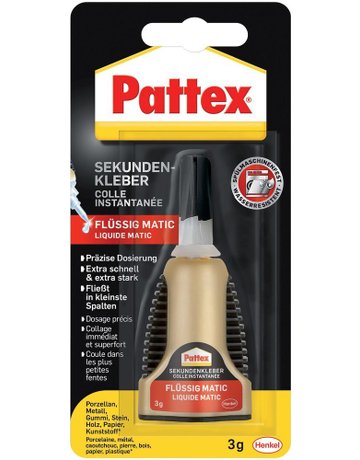 Bild Pattex Sekundenkleber Matic flüssig 3g-0
