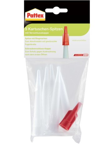 Bild PATTEX Kartuschenspitzen Beutel (5 Stück )-0