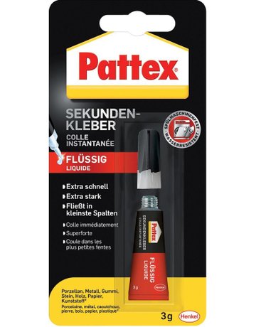 Bild Pattex Sekundenkleber Classic flüssig 3g-1