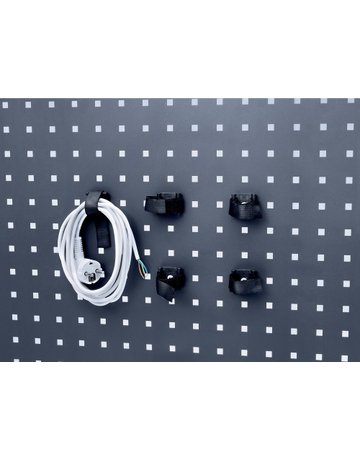 Bild Fixhalter B34xT37xD12 mm für Kabel und S chläuche für Lochplatten - bott-0