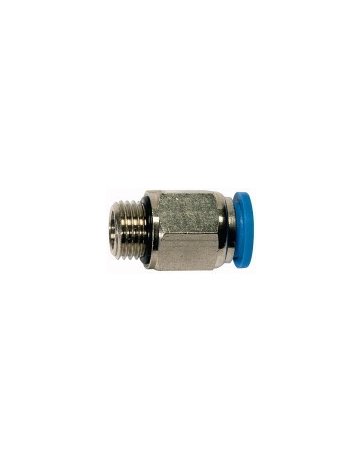 Bild Gerade Steckverschraubung Blaue Serie, M 5 a., Schlauch-Ø 4 RIEGLER-0