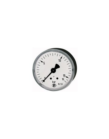 Bild Manometer rückseitig zentrisch 63mm 0-16bar G1/4"", Einfachskala, Kunststoffgeh. - RIEGLER-0