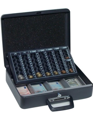 Bild Geldkassette,schw.,E uroein.,370x290x110 - Neutral-0