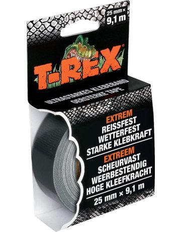 Bild T-REX Tape Mini-Rolle extra starkes Gewe beband 25 mm x 9,1 m-1