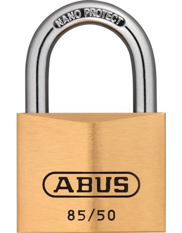 Bild Vorhangschl. Messing 85/50 gl.-2745 - ABUS-0