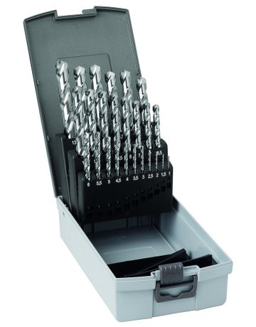 Bild Spiralbohrer-Set DIN338 HSSE geschliffen Typ VA 1-10,5mm GÜHRING-0