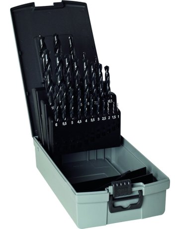 Bild Spiralbohrer-Set DIN338 HSS geschliffen Typ N 1-13mm GÜHRING-0