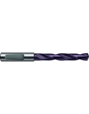 Bild Spiralbohrer SL VHM FIRE Innenkühlung Sc haft 6537-HE 5xD 13,70mm GÜHRING-0