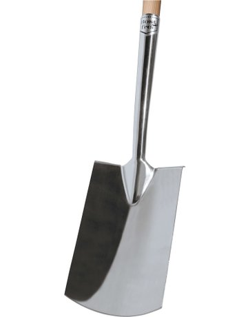 Bild Gärtnerspaten Edelstahl Gr. 2 T-Stiel Tr ittschutz Ideal-0