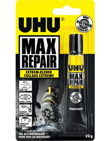 Bild UHU MAX REPAIR POWER KLEBER Tube Infokar te 20g-0