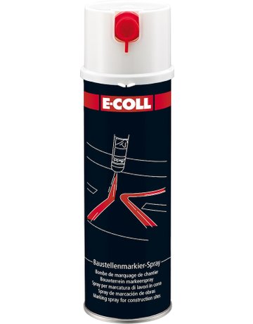 Bild Baustellenmarkierspray 500ml weiß E-COLL-0
