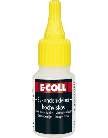 Bild Sekundenkleber 20g hochviskos E-COLL-0
