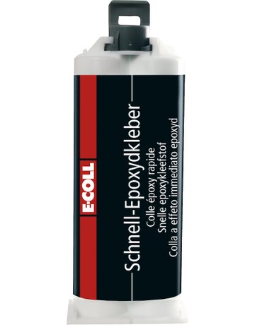 Bild 2K-Schnell-Epoxyd-Kleber 50g Doppelkamme rkartusche E-COLL-0