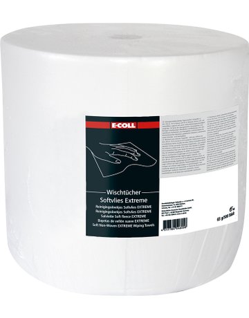 Bild Wischtuch Softvlies Extr. 500 Blatt 30x3 8cm weiß E-COLL-0