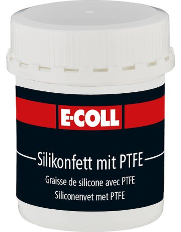 Bild Silikonfett mit PTFE 80g Dose, farblos E -COLL - E-COLL-0
