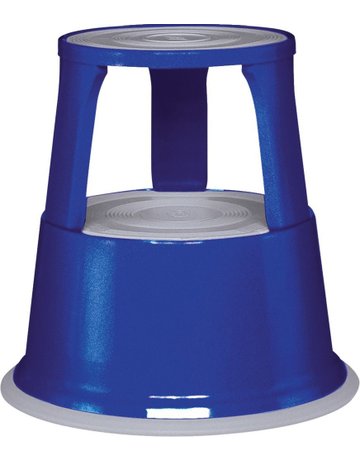 Bild Rollhocker Metall blau - WEDO-0