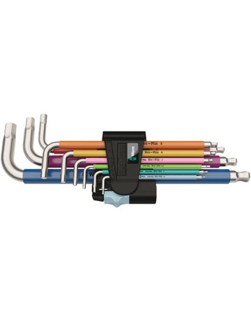 Bild Winkelschraubendreher- Satz Multicolor rostfrei 9-tlg. - Wera-0