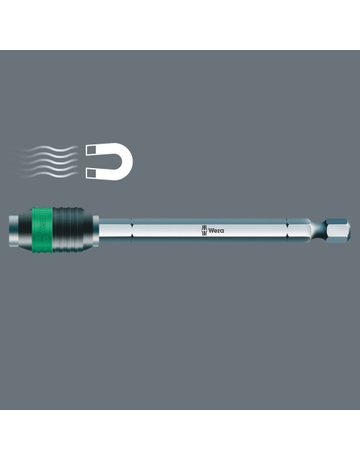 Bild Bithalter Rapidaptor 1/4"" für 1/4"" Bits Magnet 75 mm - Wera-2